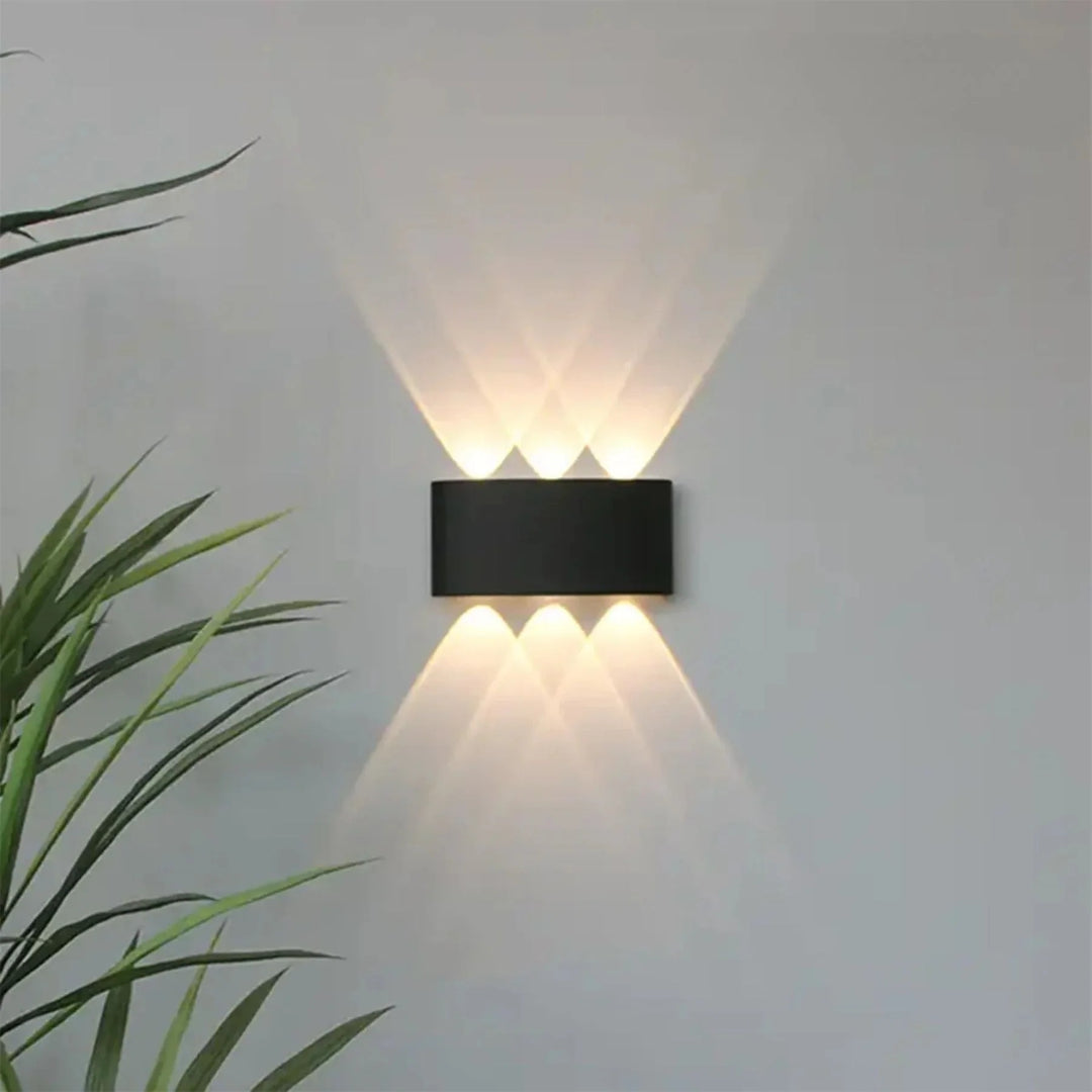 Minimalistische Metalen Wandlamp