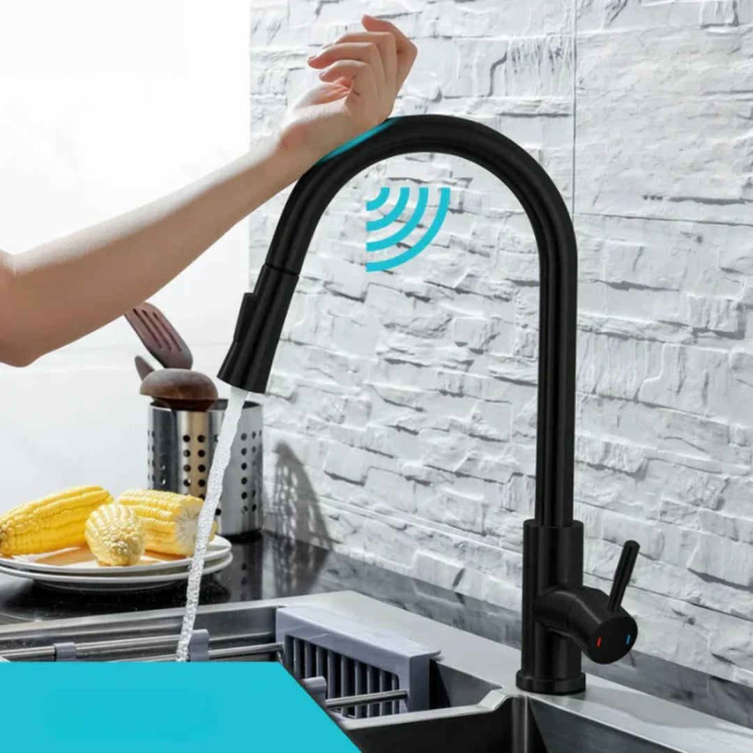 Touchless sensor keukenkraan