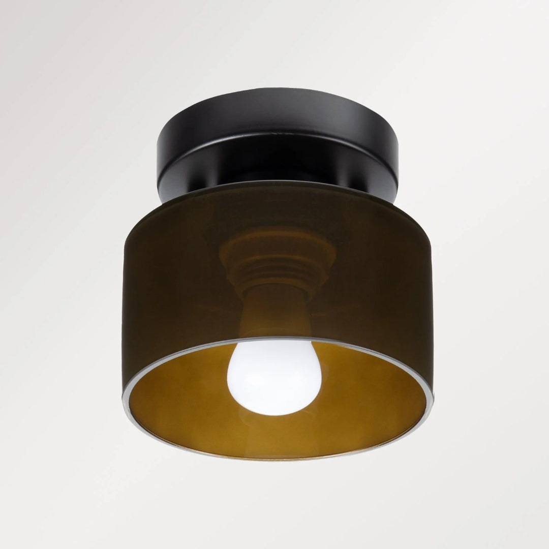 Vintage Stoffen Plafondlamp