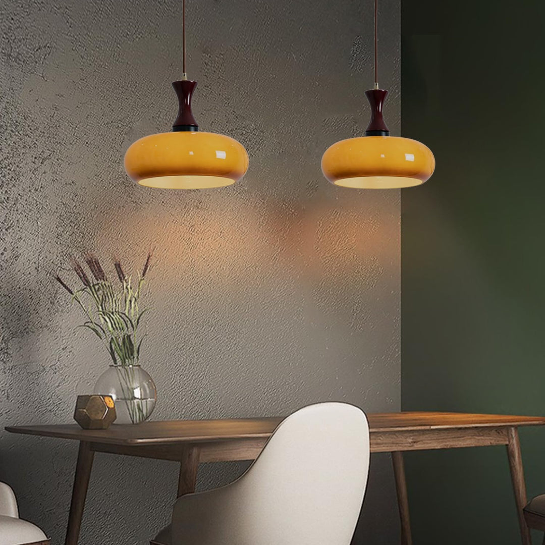 Retro ovale hanglamp
