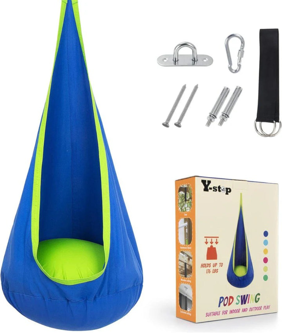 Hangende stoffen kinderswing