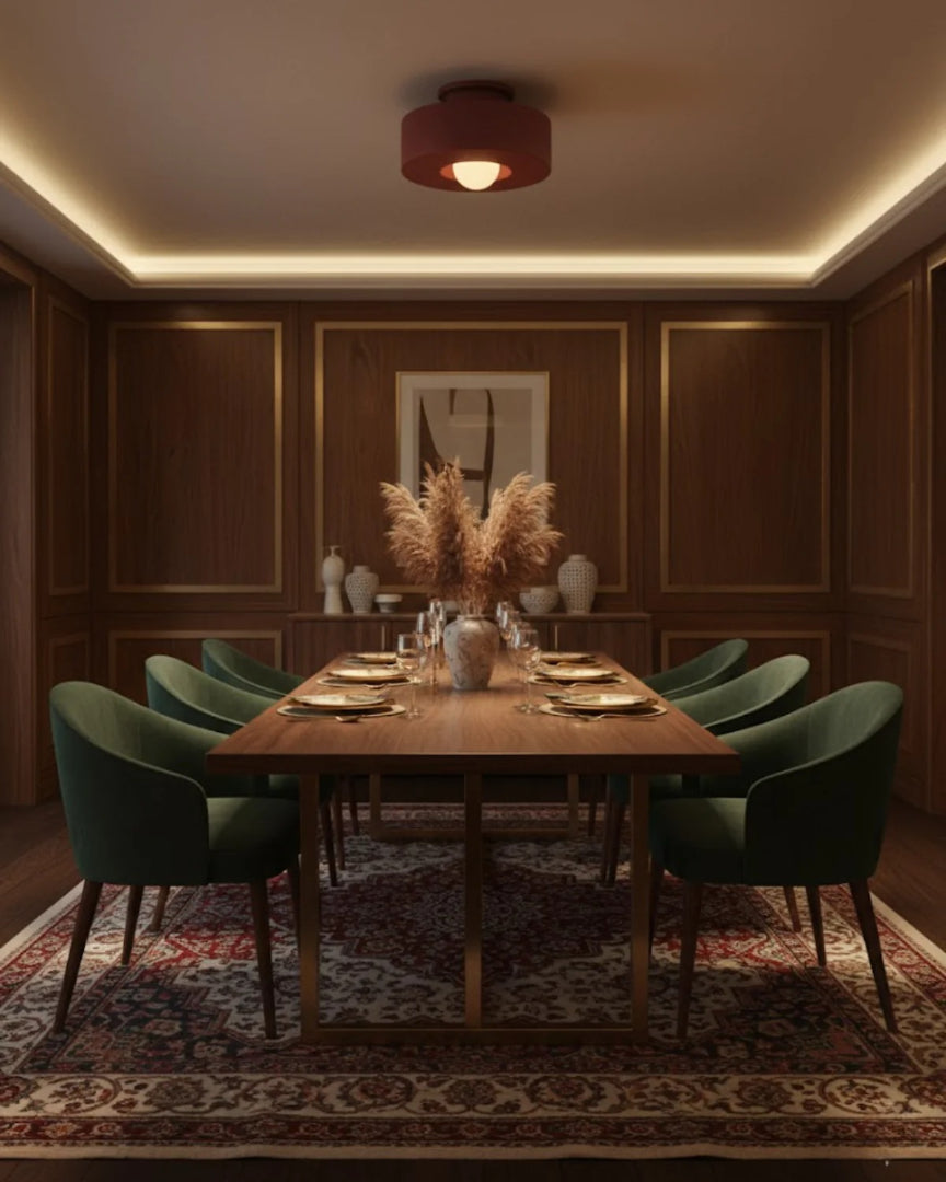 Contemporaine hars plafondlamp