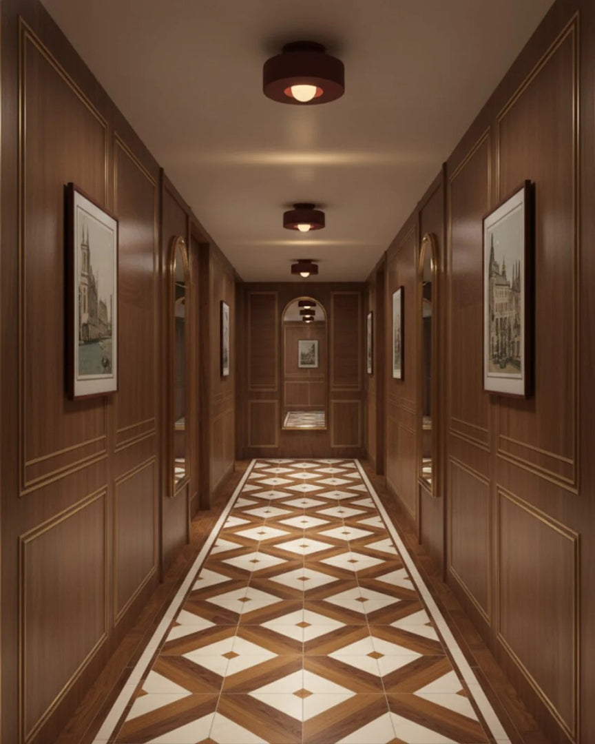 Contemporaine hars plafondlamp
