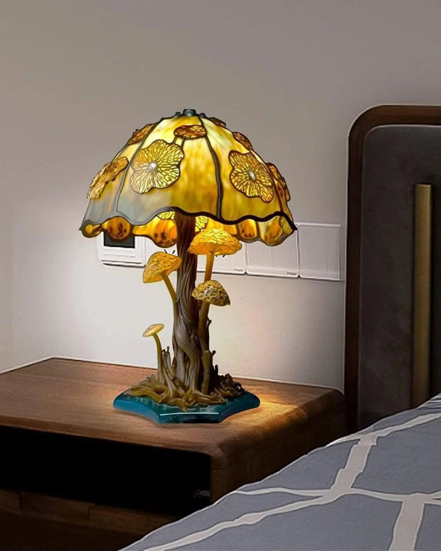 Bohemian hars tafellamp