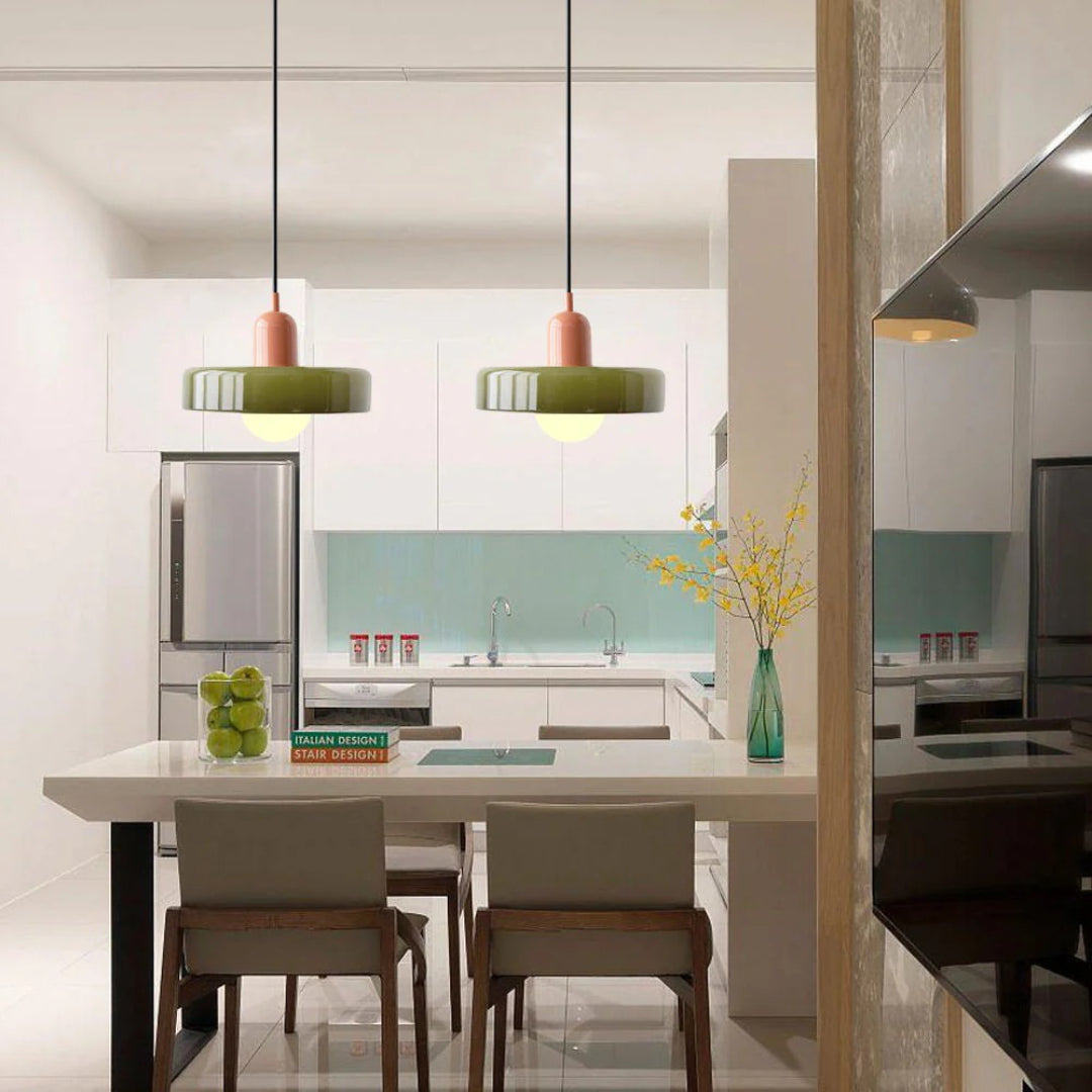 Retro metalen hanglamp