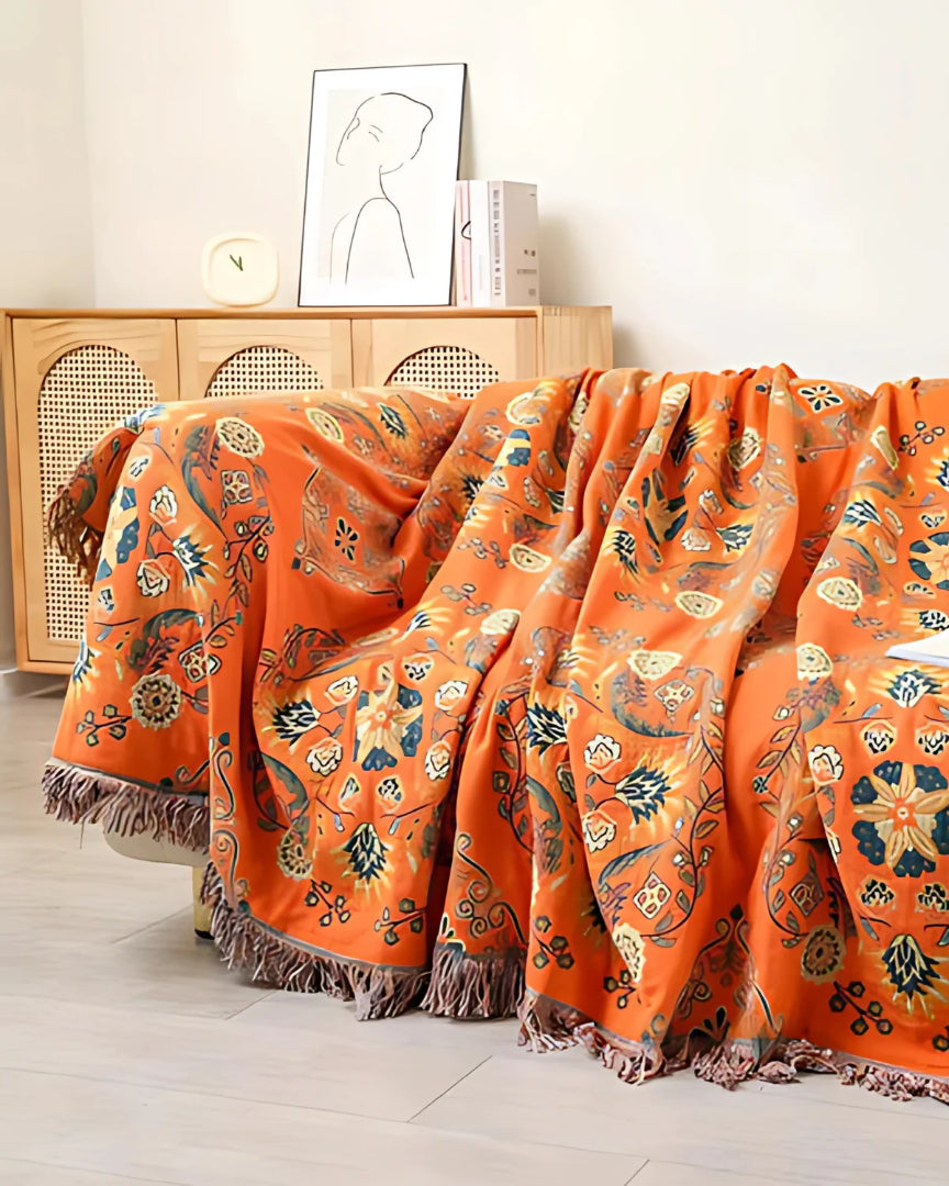 Bohemian katoenen plaid