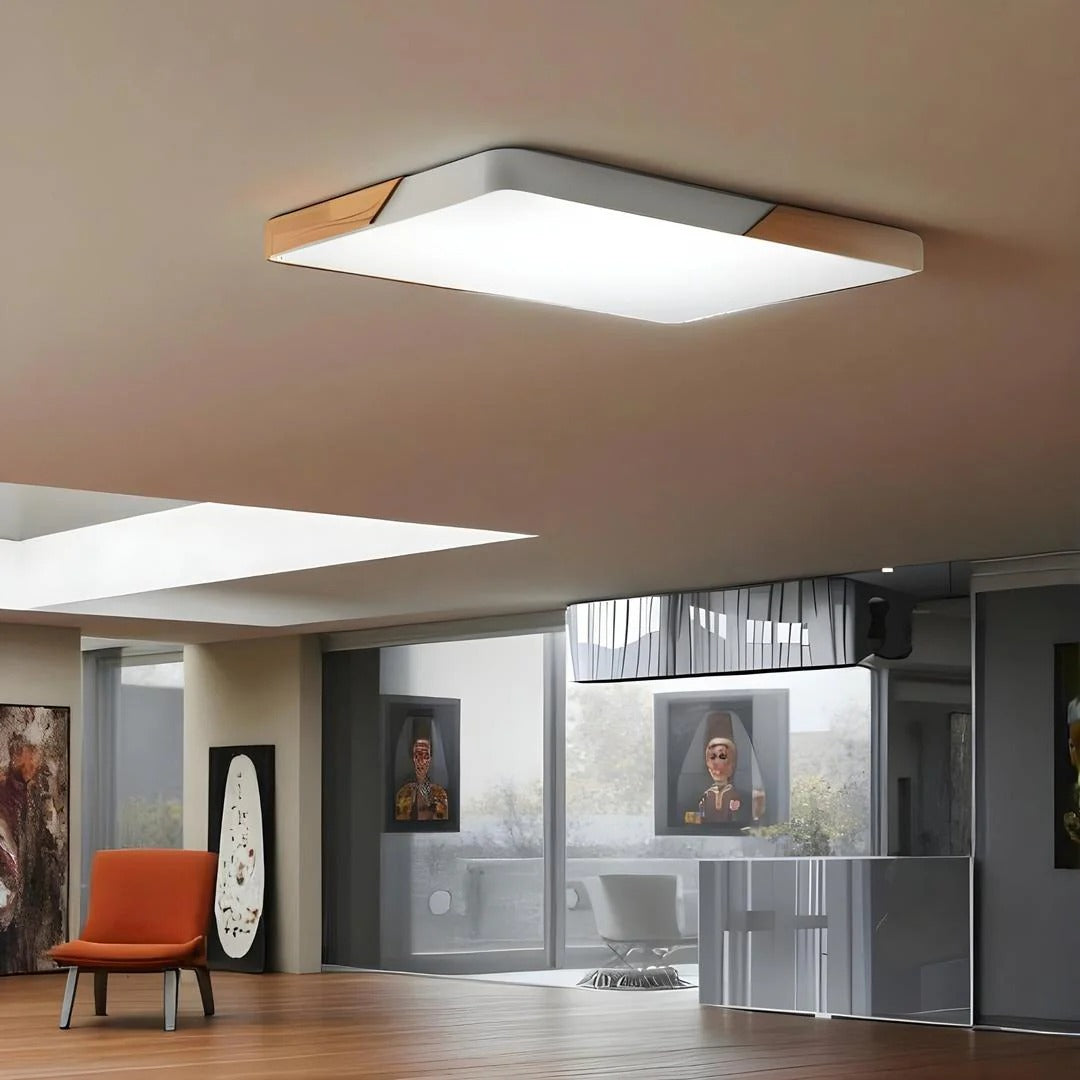 Moderne vierkante LED-plafondlamp