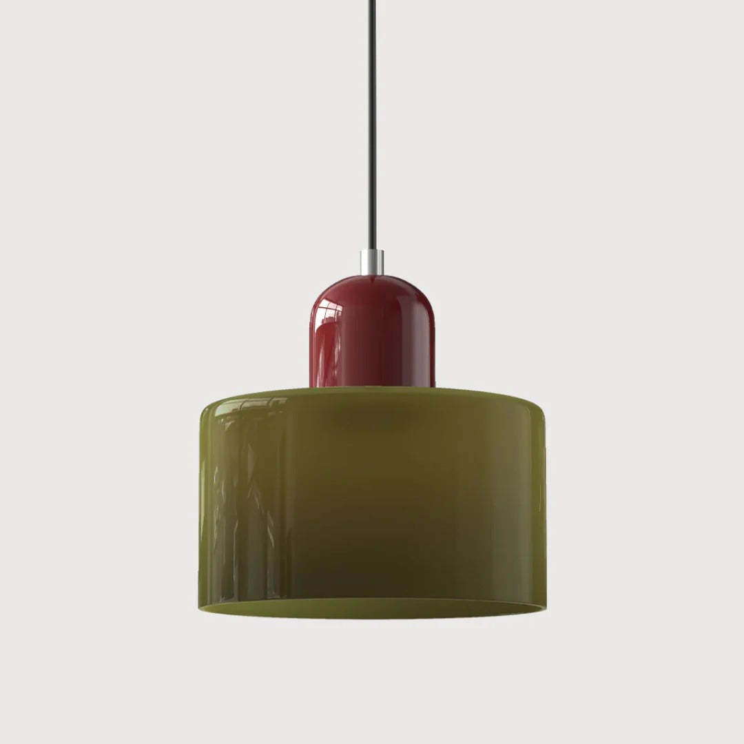 Nordische metalen retro hanglamp