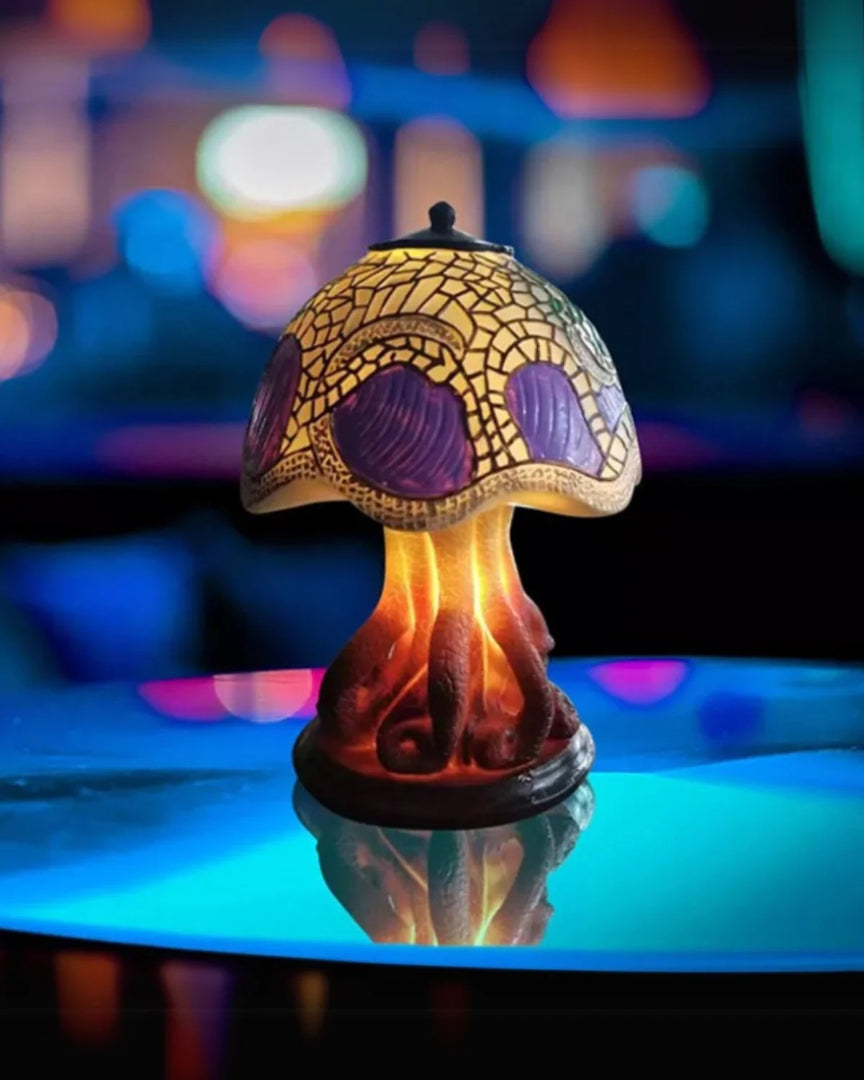 Bohemian hars tafellamp