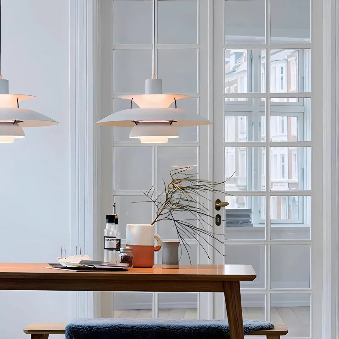 Hedendaagse Gelaagde Metalen Hanglamp