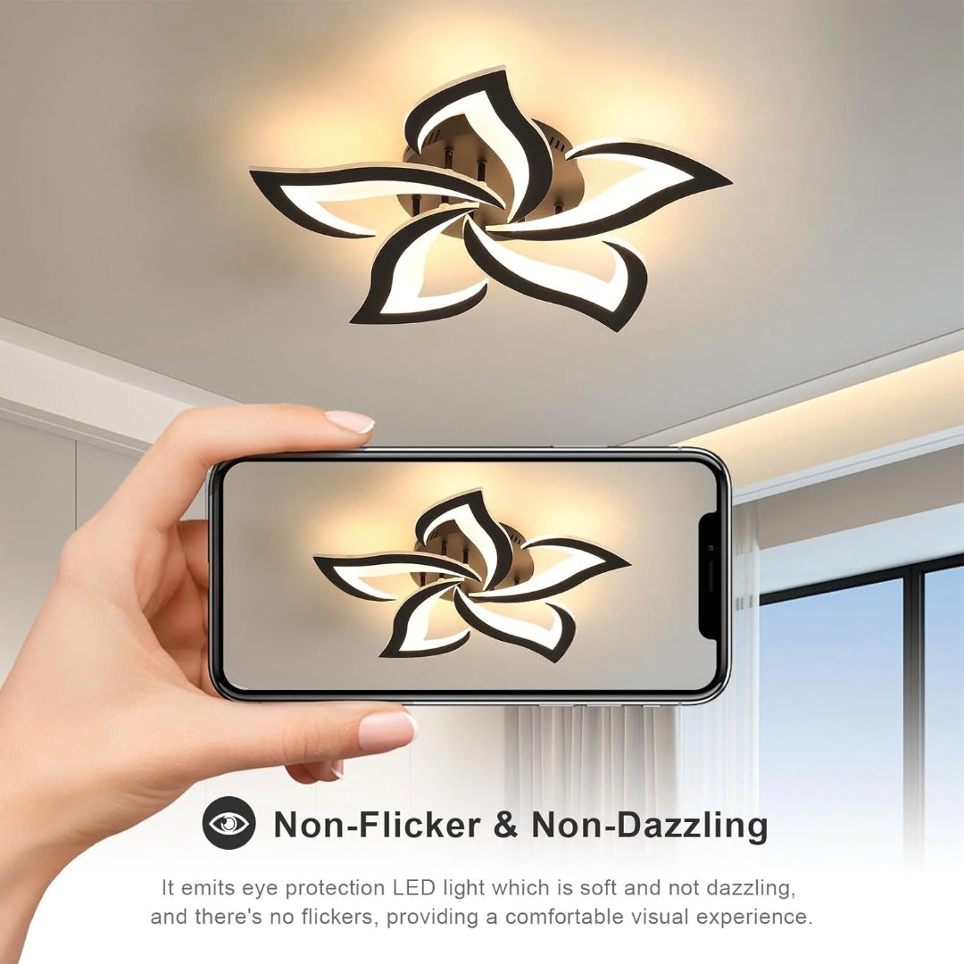 LED bloemen plafondlamp