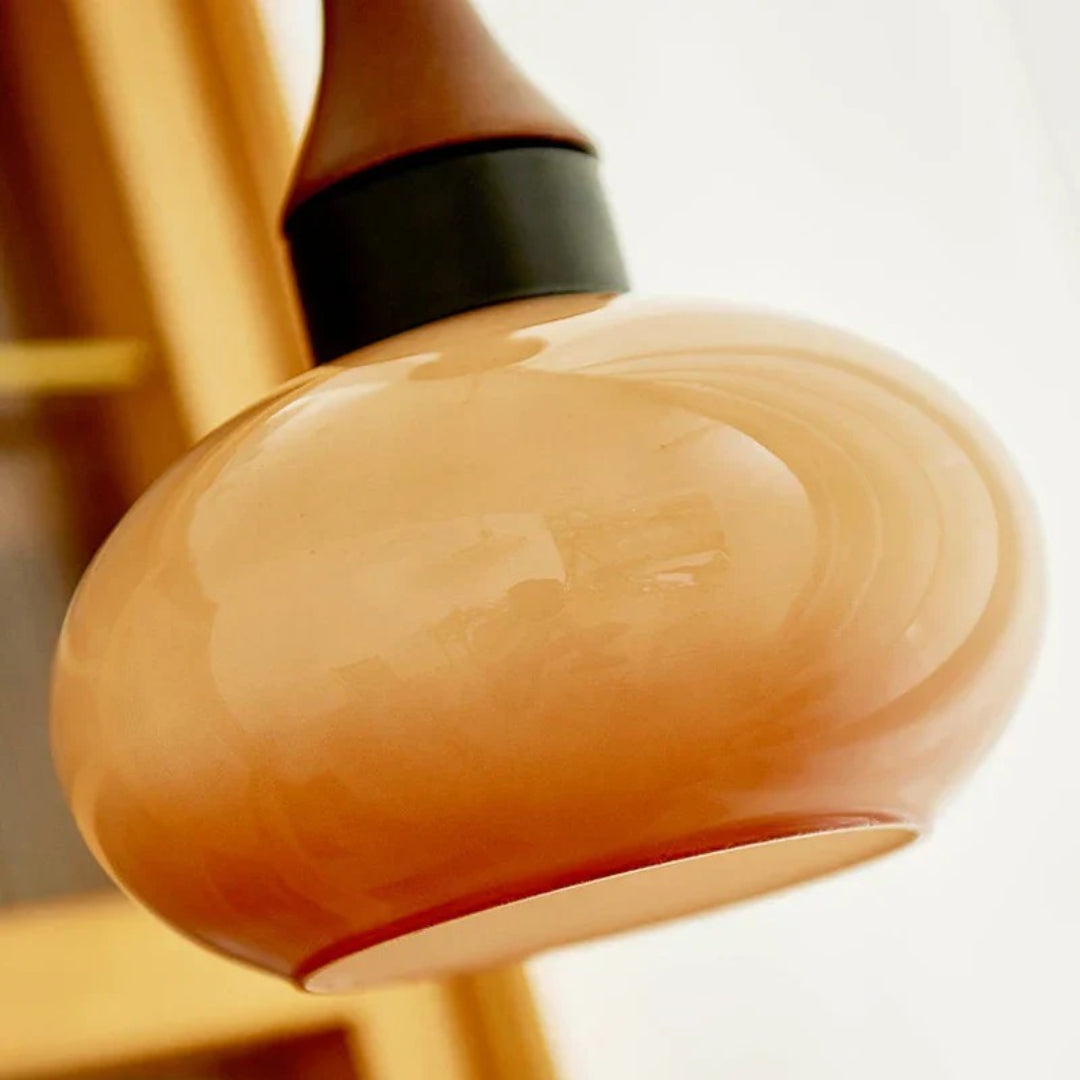 Retro ovale hanglamp