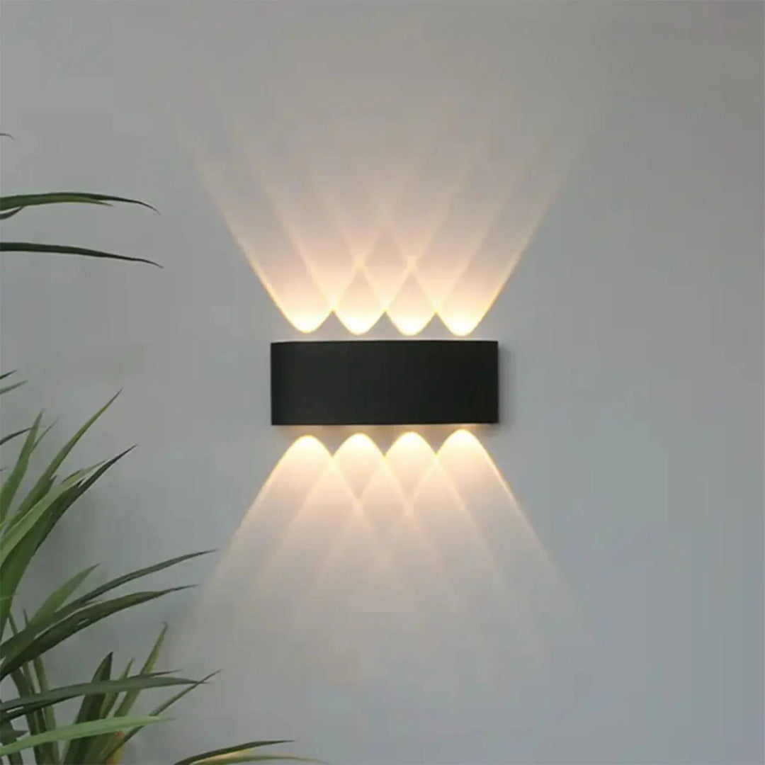 Minimalistische Metalen Wandlamp
