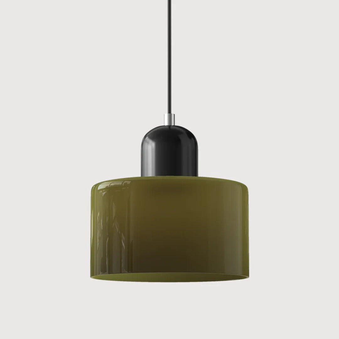 Nordische metalen retro hanglamp