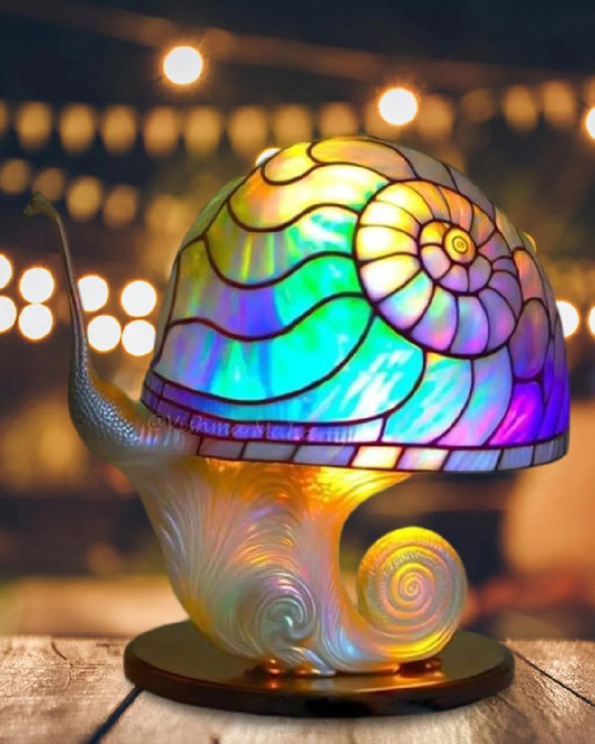 Bohemian hars tafellamp