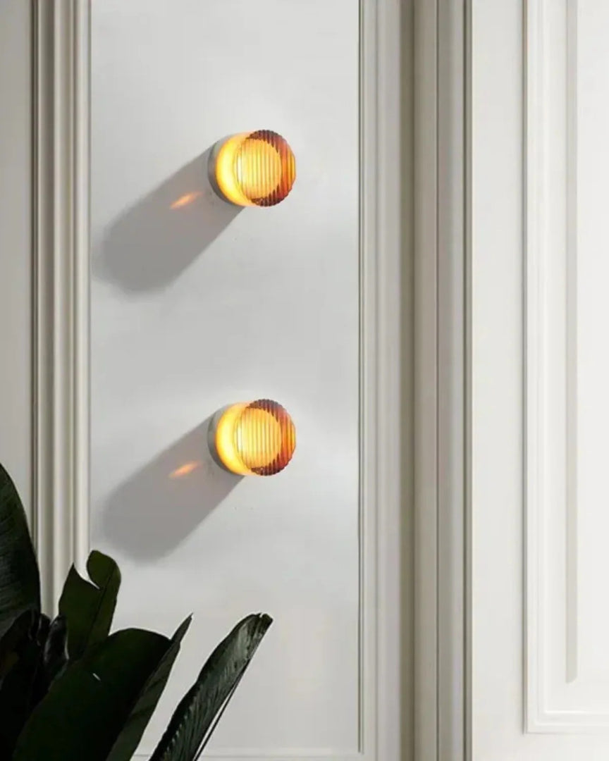 Contemporaine acryl wandlamp