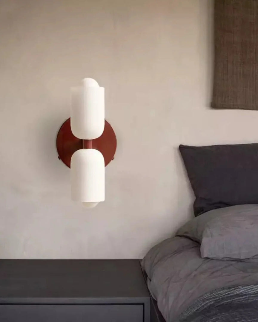 Moderne dubbele wandlamp