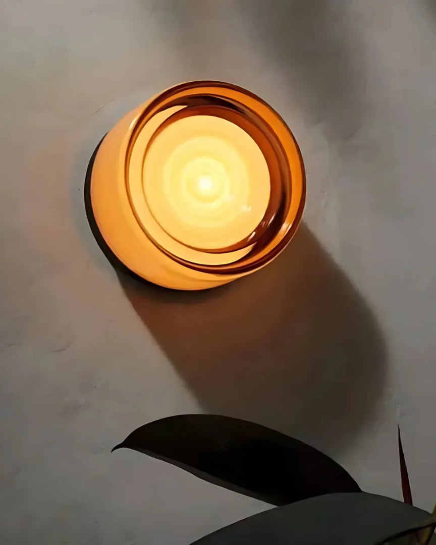 Contemporaine acryl wandlamp