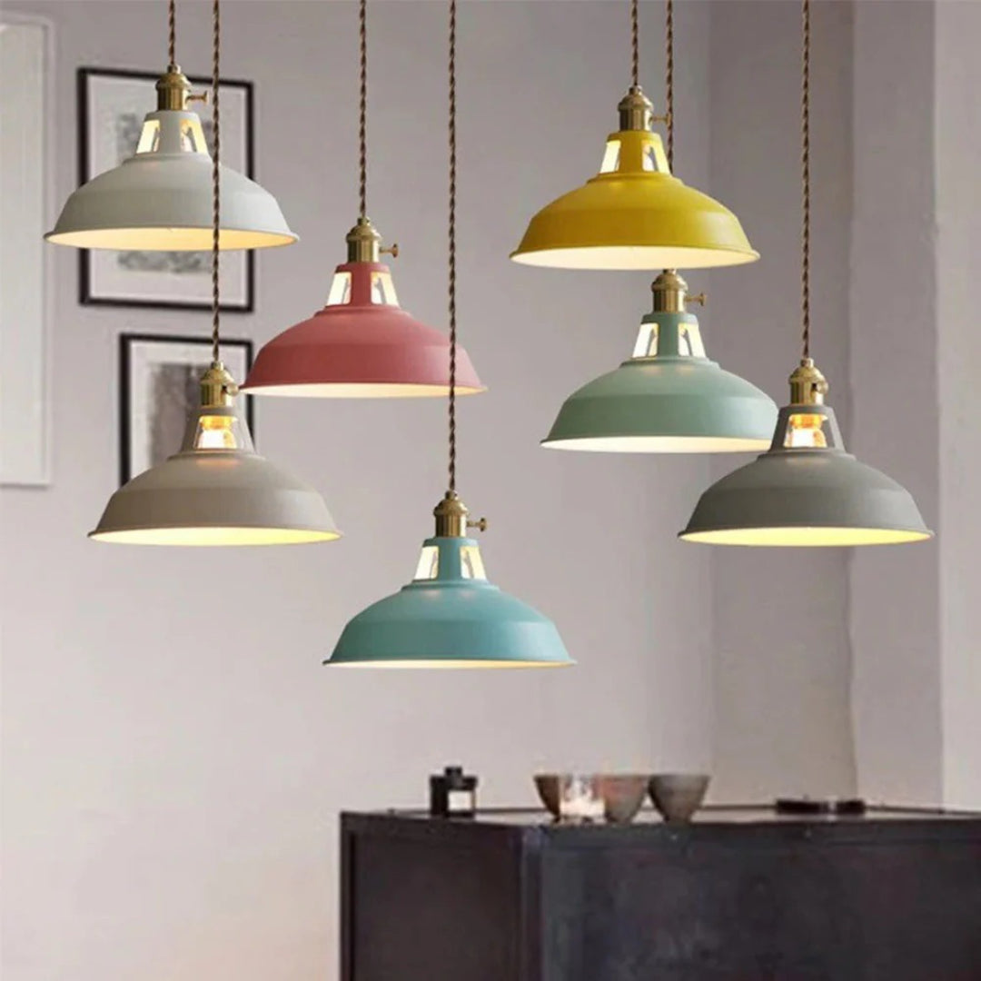 Industriële Metalen Hanglamp