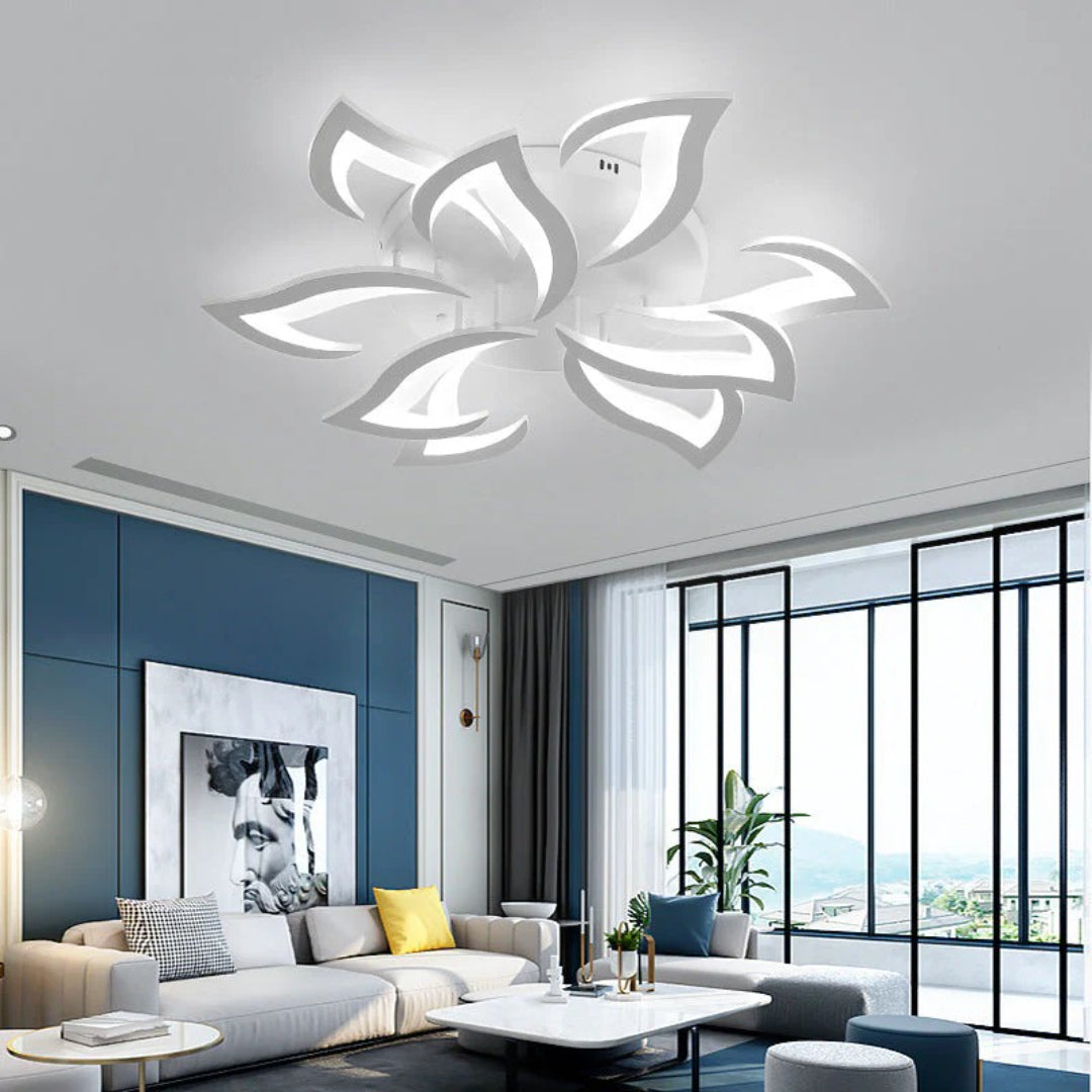 LED bloemen plafondlamp