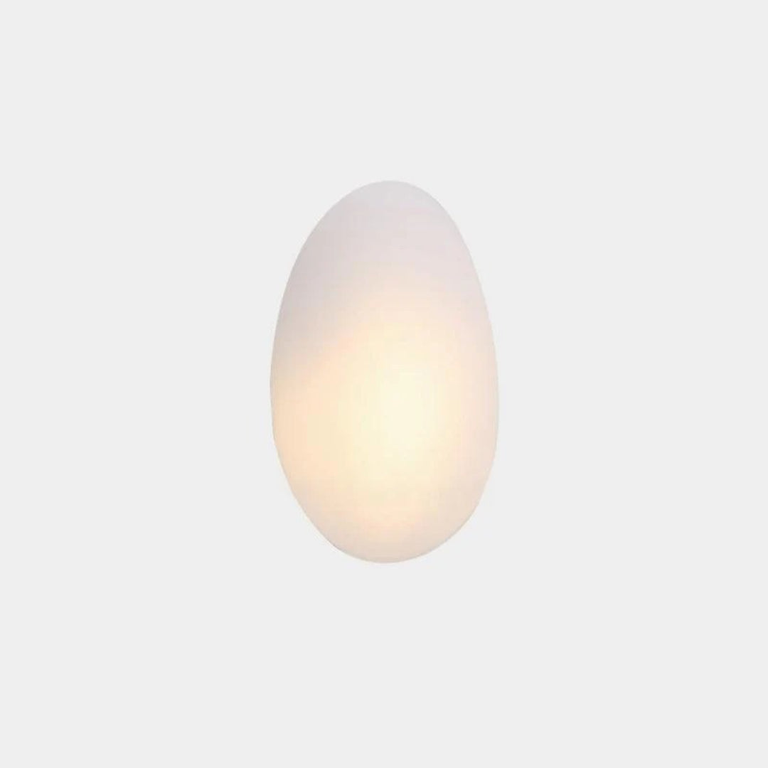 Ovale Glazen Wandlamp