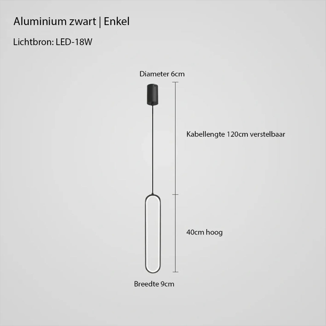 Minimalistische LED Hanglamp