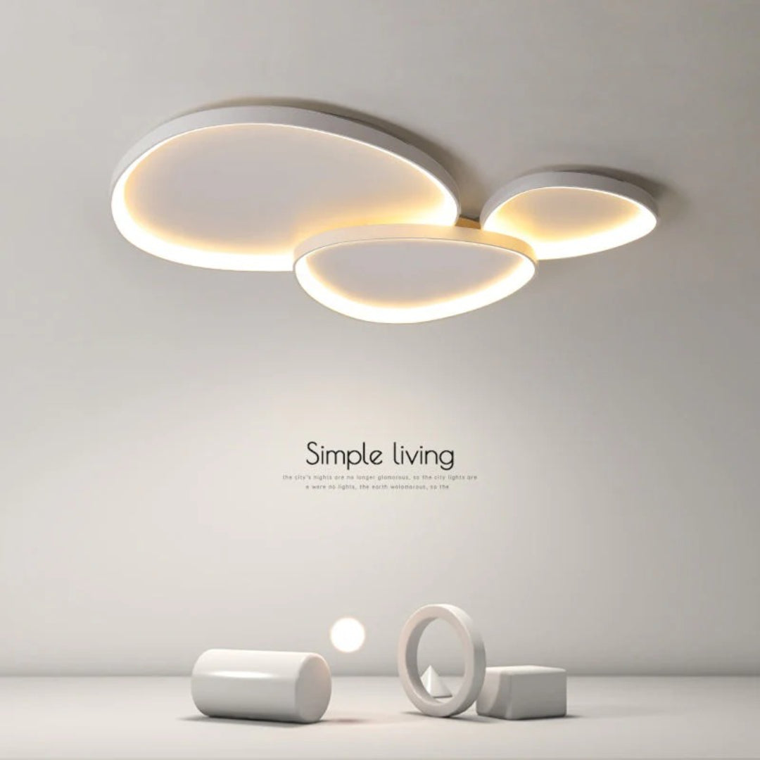 Minimalistische Ovale LED Plafondlamp