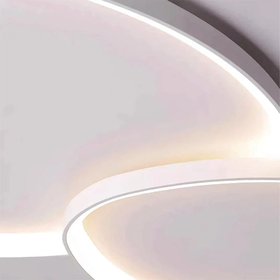 Minimalistische Ovale LED Plafondlamp