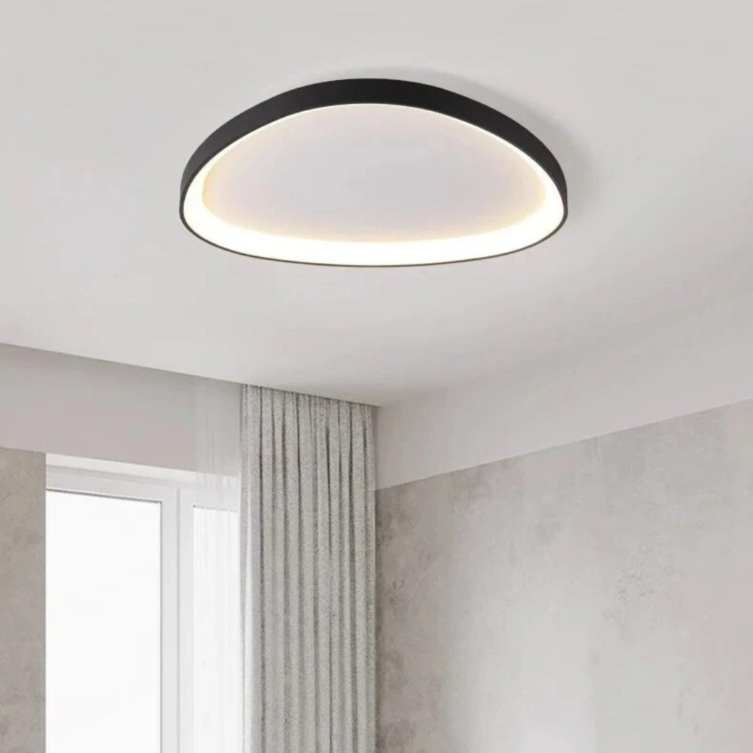 Minimalistische Ovale LED Plafondlamp