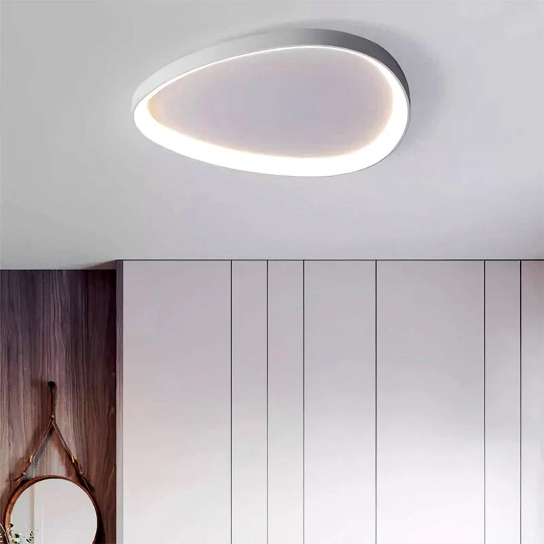 Minimalistische Ovale LED Plafondlamp