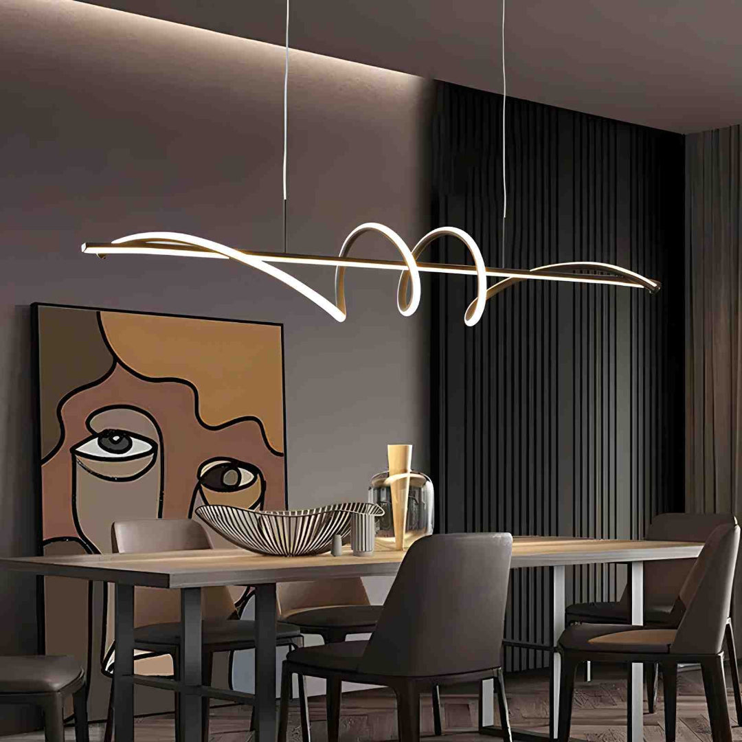 Moderne Golvende LED Hanglamp