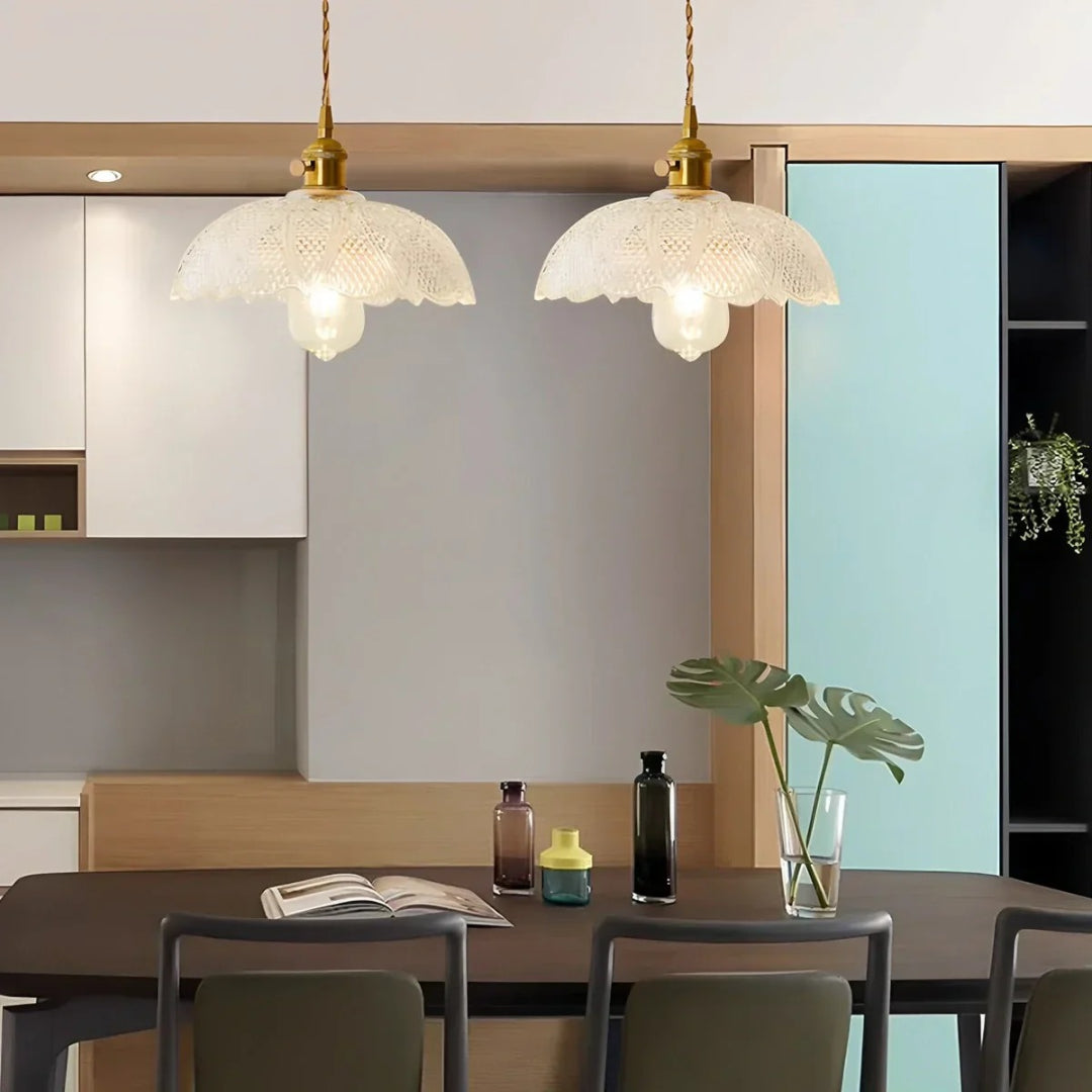 Klassieke Glazen Hanglamp