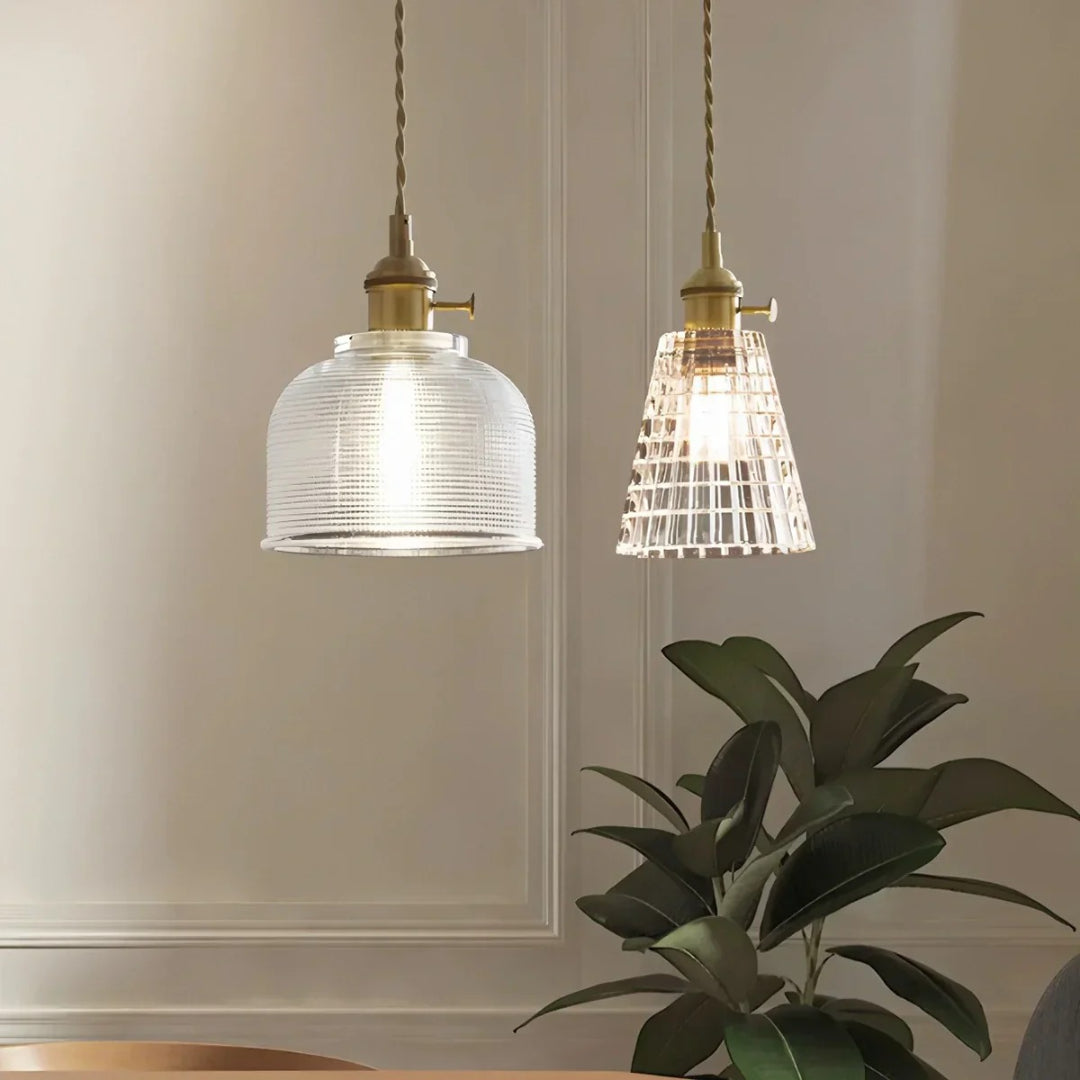 Klassieke Glazen Hanglamp
