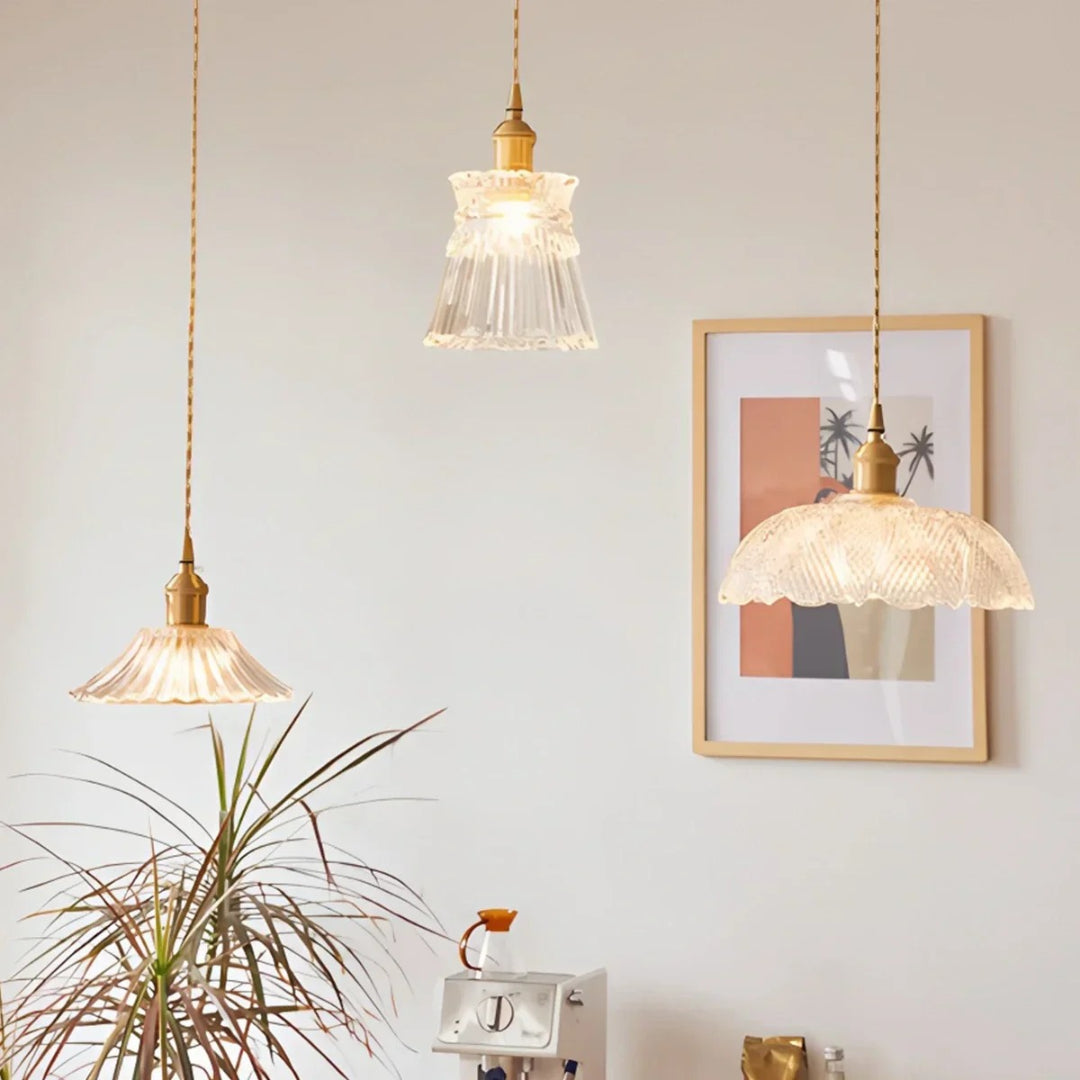 Klassieke Glazen Hanglamp