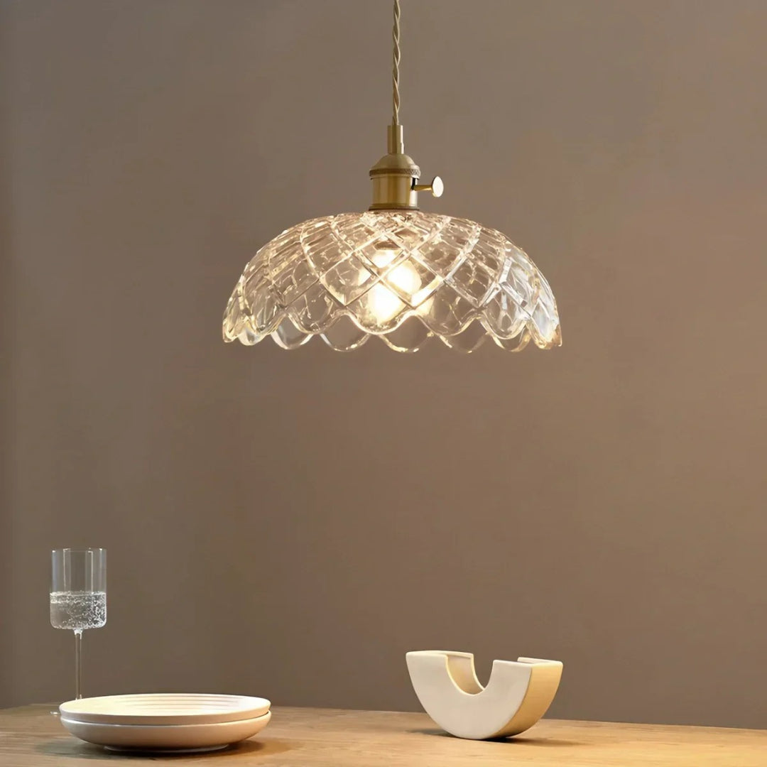 Klassieke Glazen Hanglamp