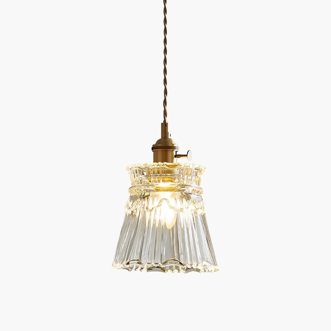 Klassieke Glazen Hanglamp