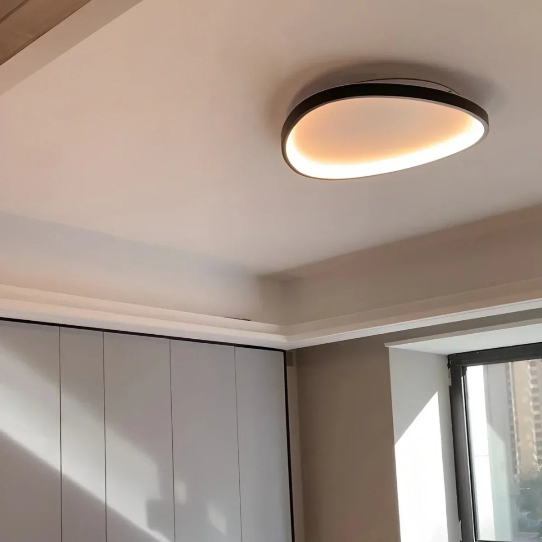 Minimalistische Ovale LED Plafondlamp