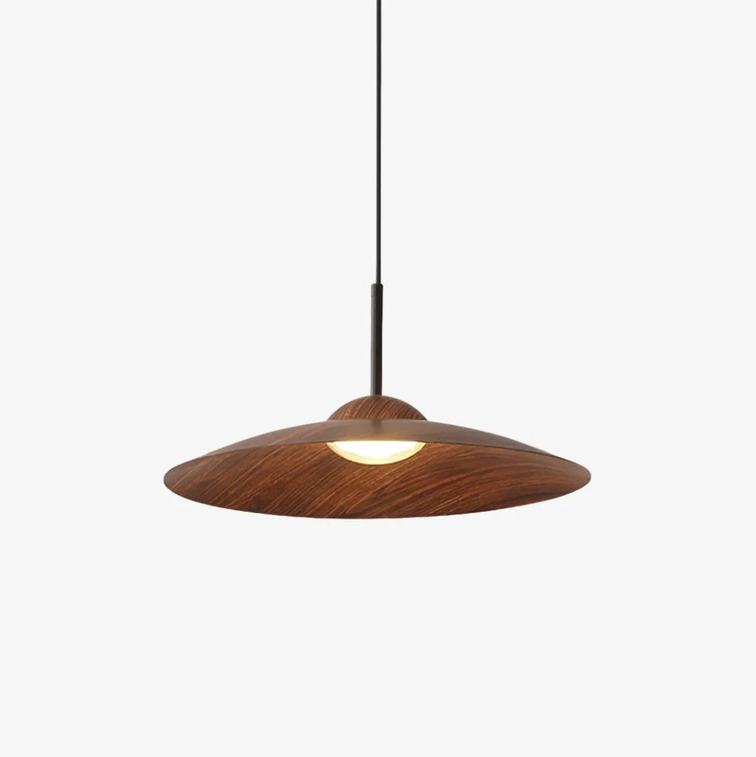 Japandi Houten Hanglamp