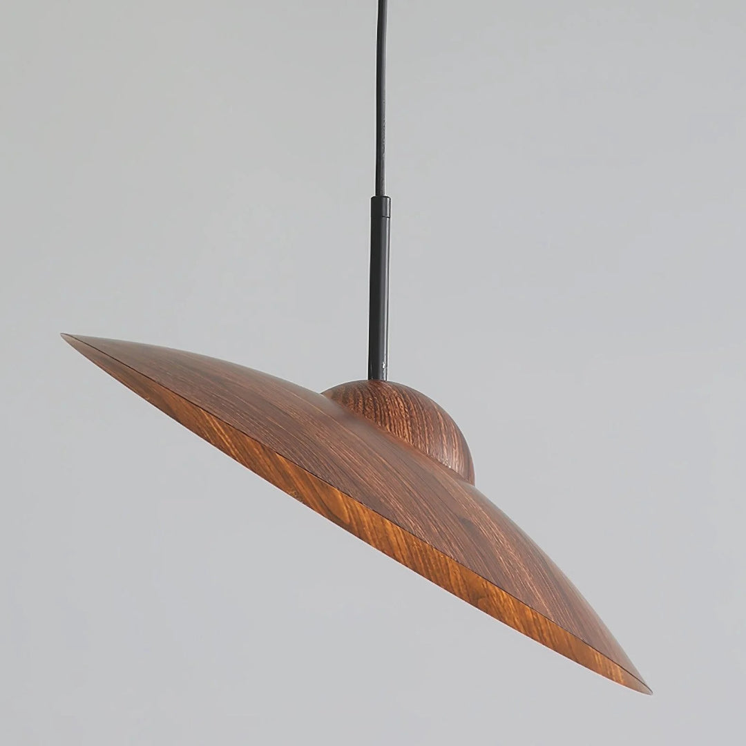 Japandi Houten Hanglamp