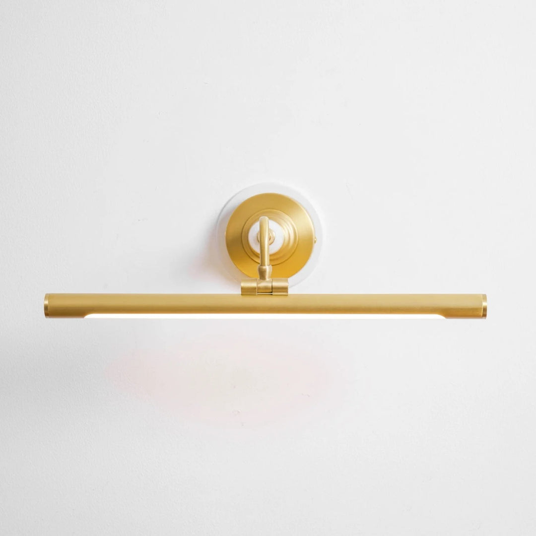 Lineaire Messing Wandlamp