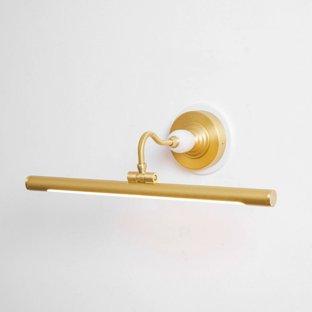 Lineaire Messing Wandlamp