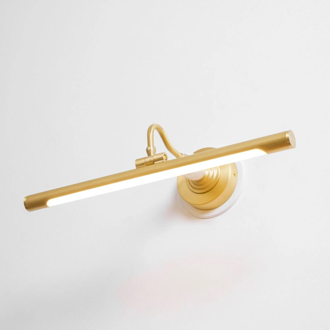 Lineaire Messing Wandlamp