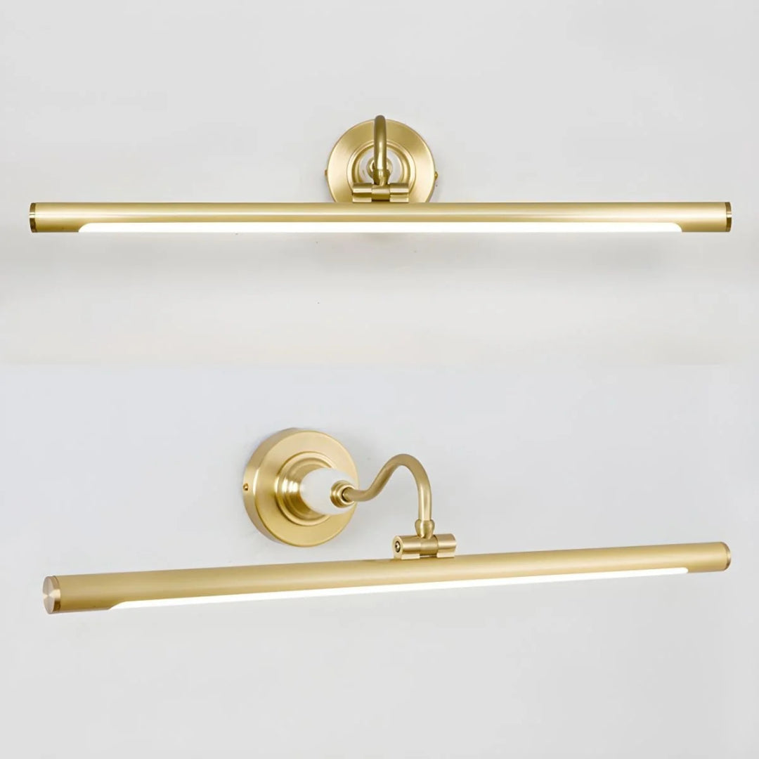 Lineaire Messing Wandlamp