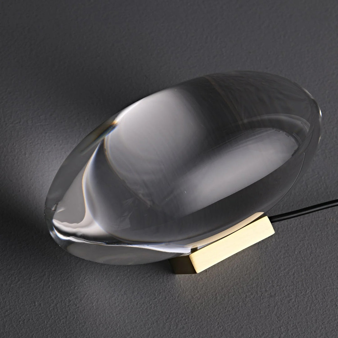 Binnen kristallen LED tafellamp