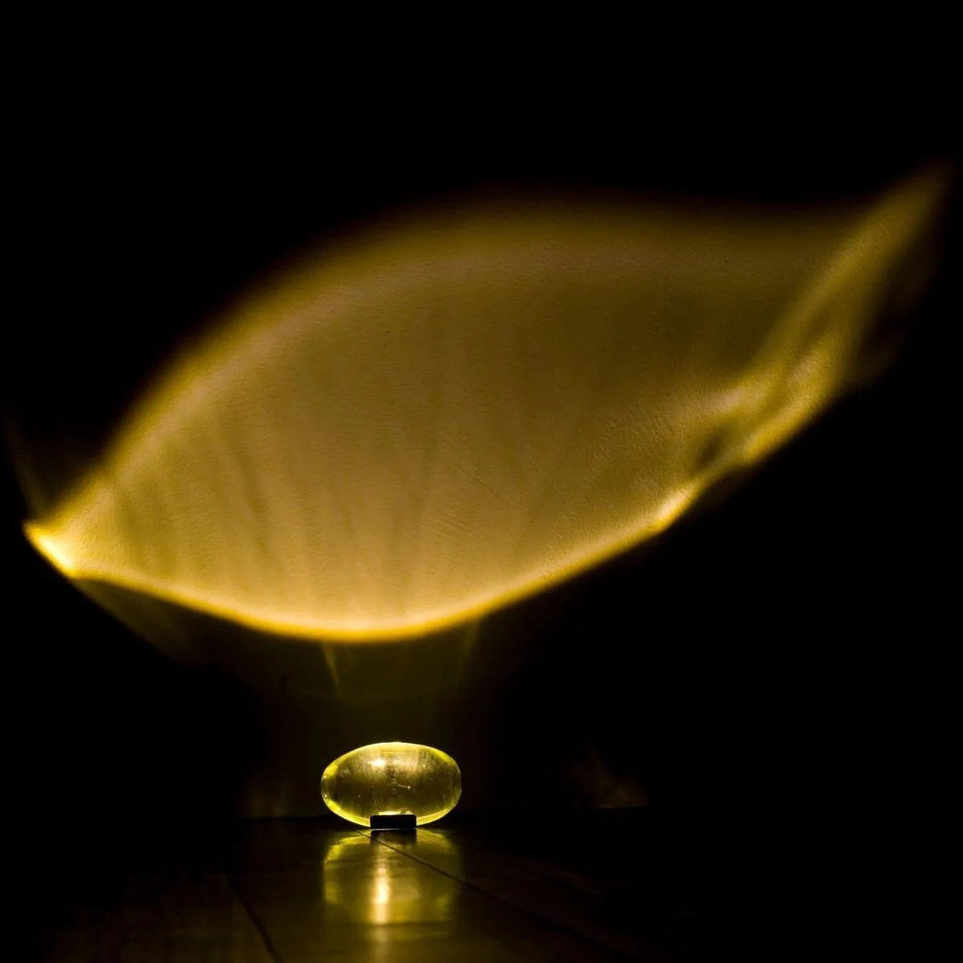 Binnen kristallen LED tafellamp