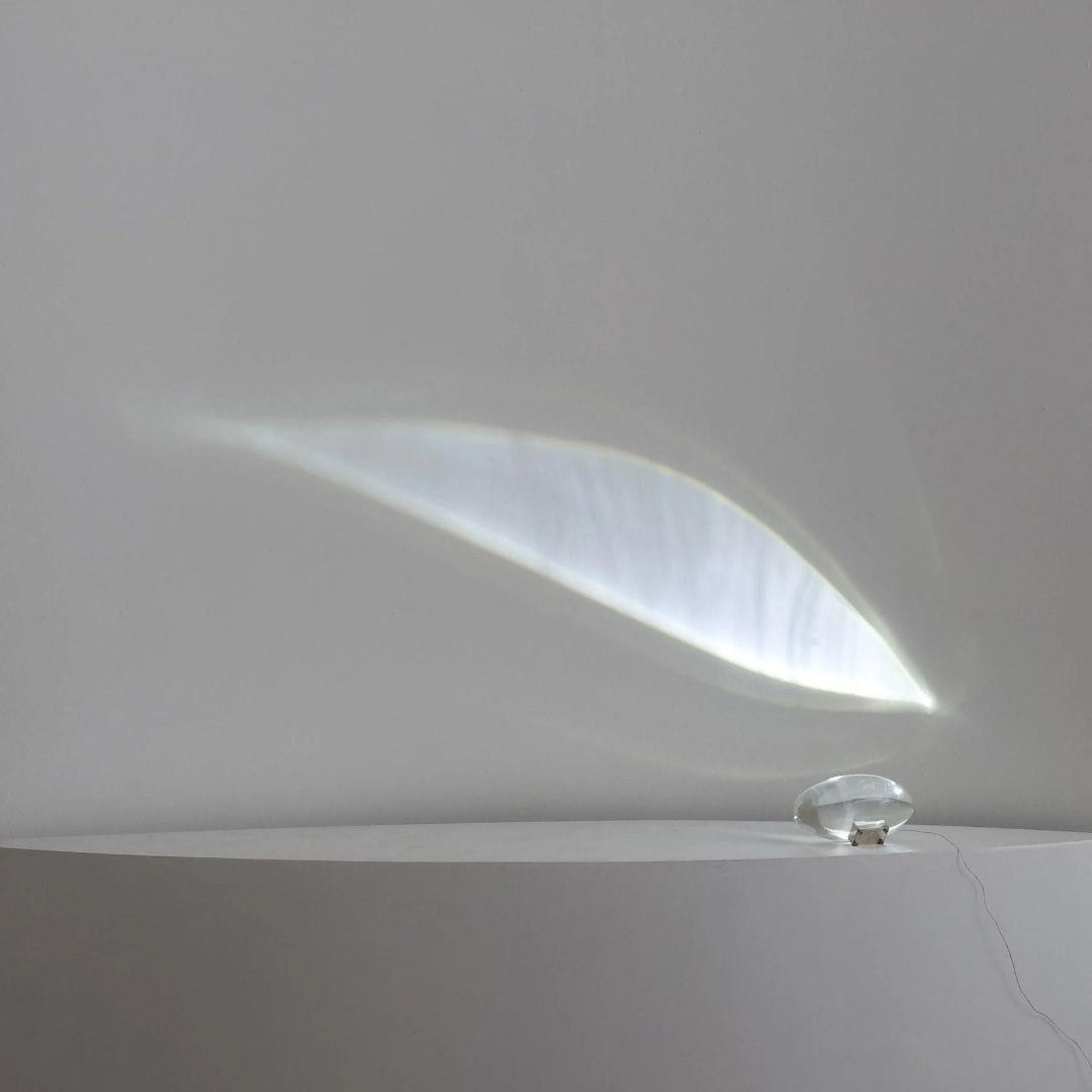 Binnen kristallen LED tafellamp