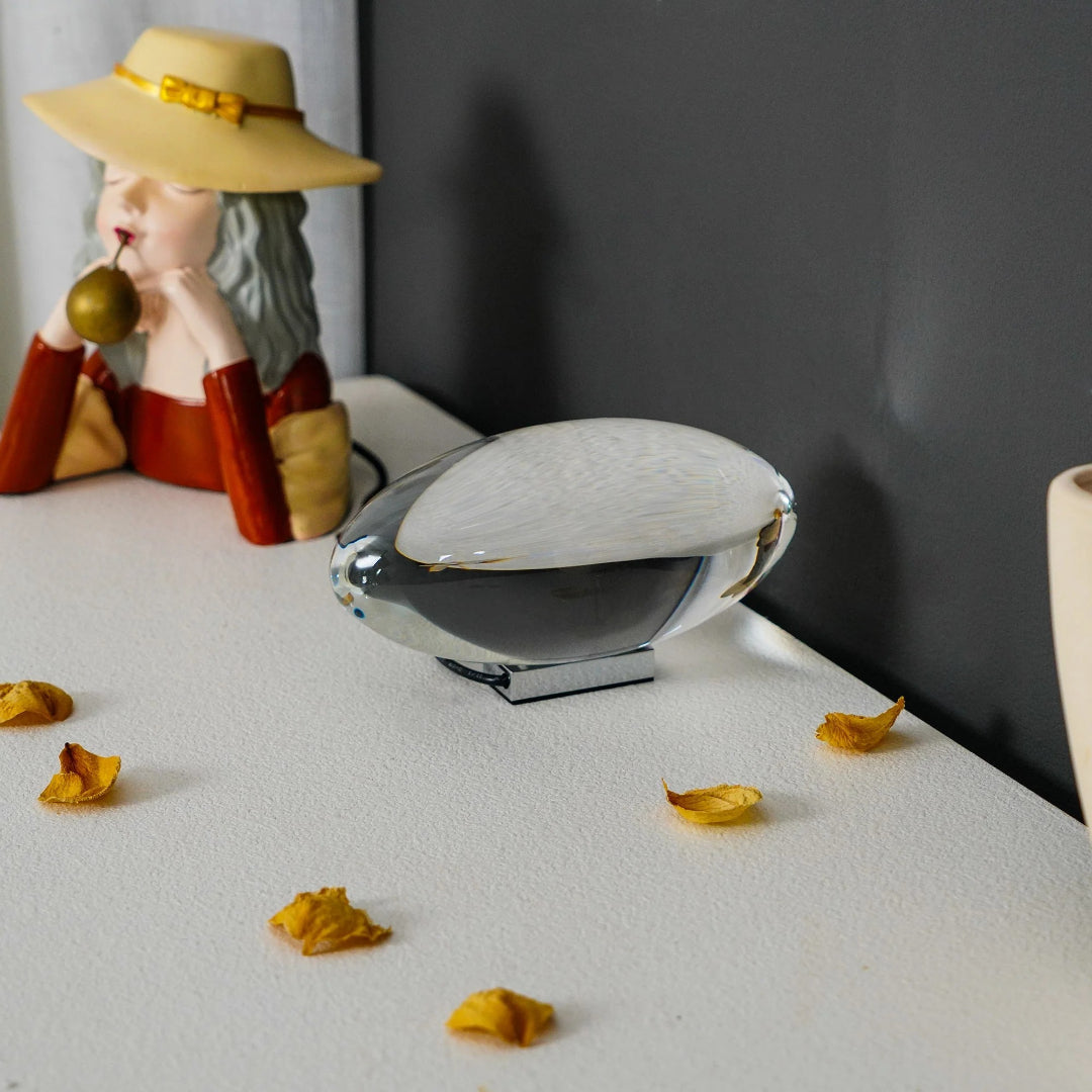 Binnen kristallen LED tafellamp