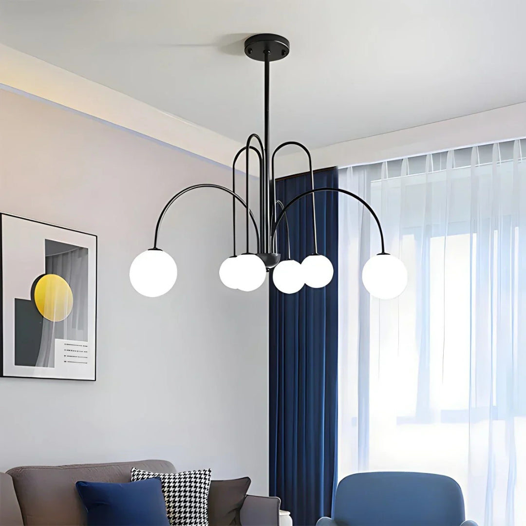 Moderne Glazen Kroonluchter