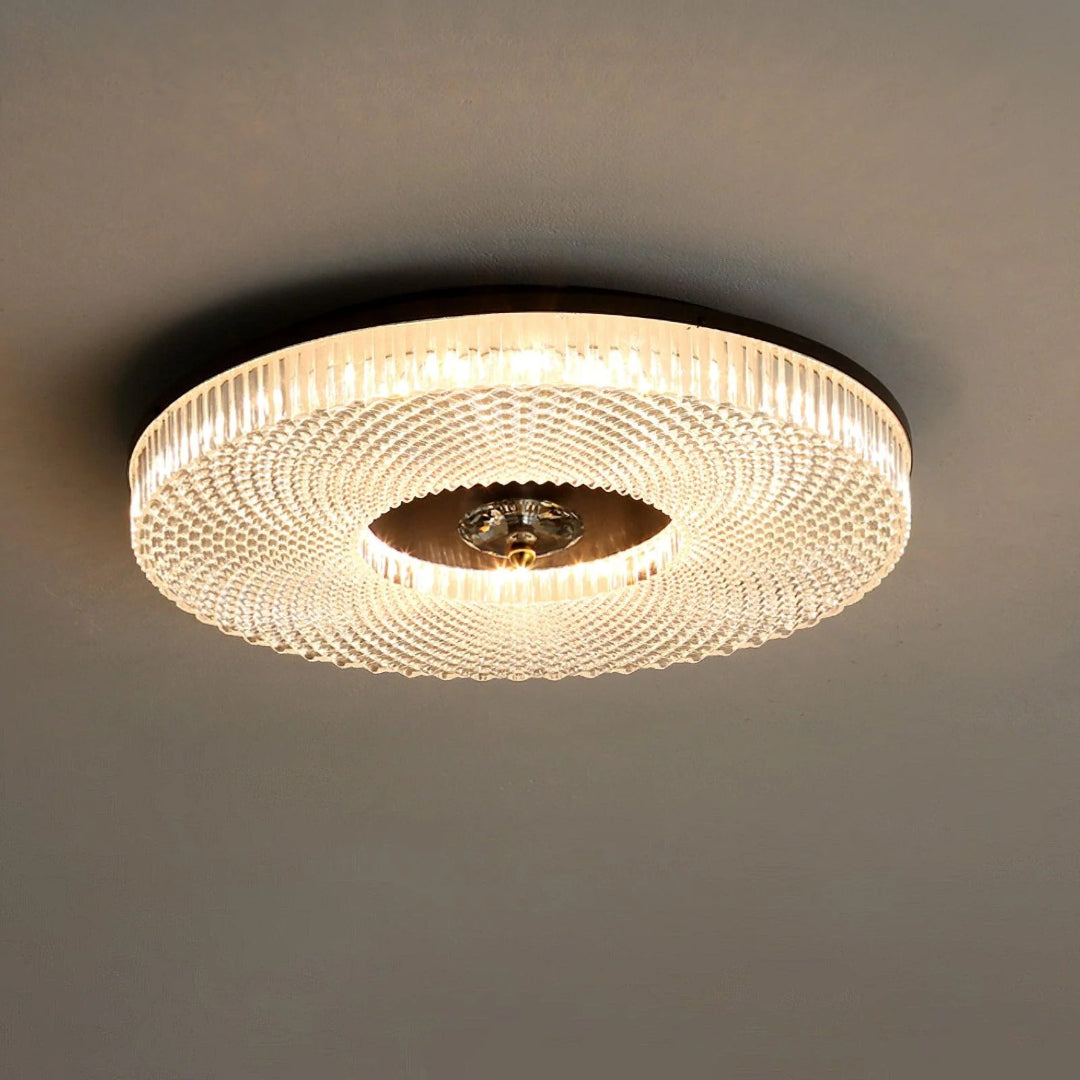 Kristallen Ronde Plafondlamp