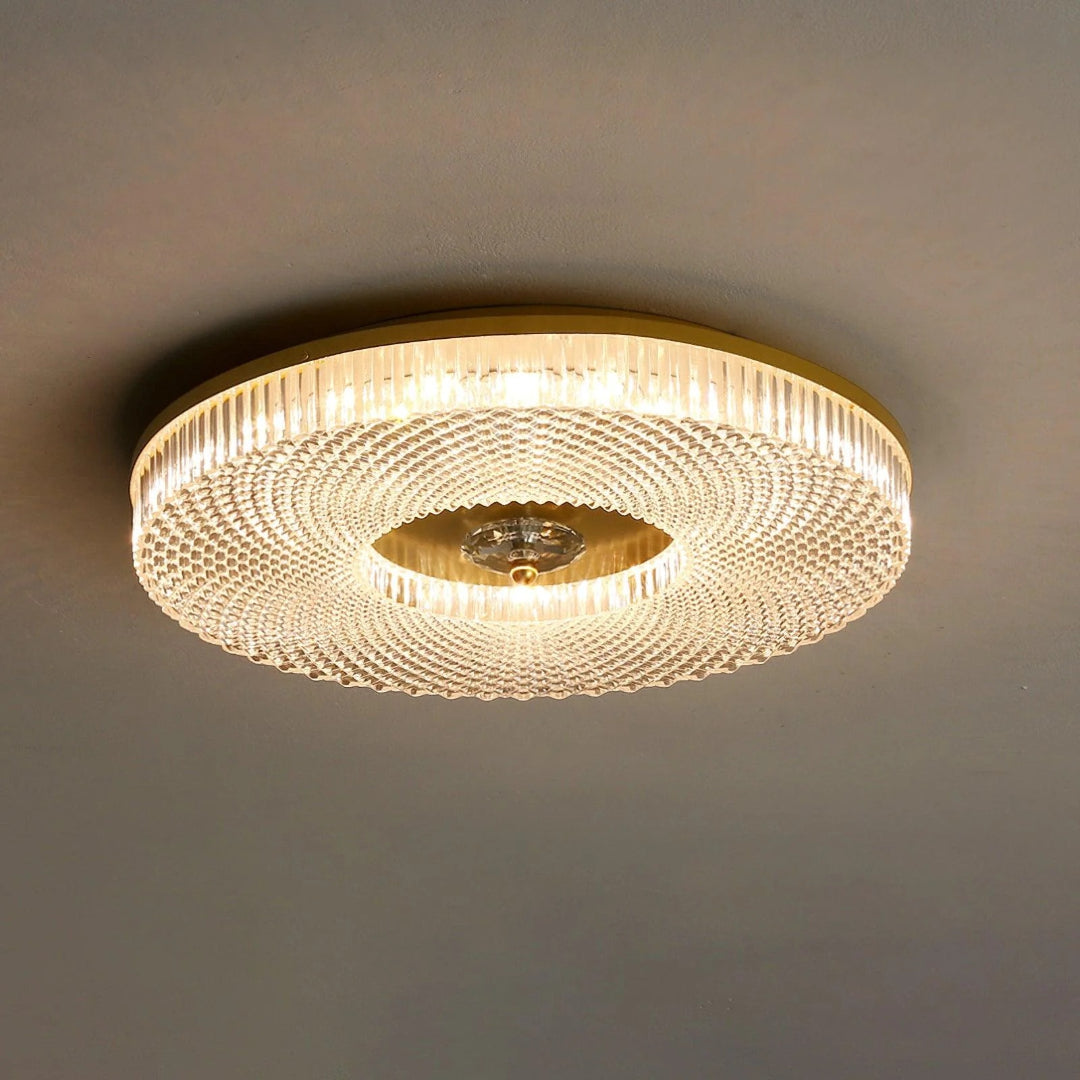 Kristallen Ronde Plafondlamp
